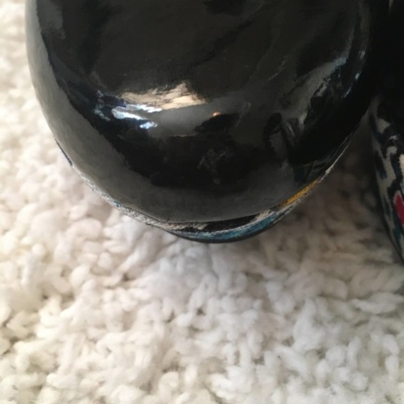 Steve Madden Aztec Printed Wedge Heels Size 8.5 - Picture 4 of 7